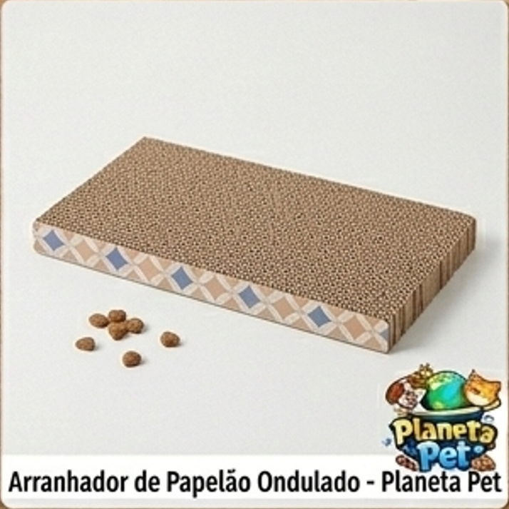 Arranhador de Papelão Ondulado
